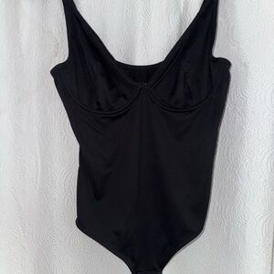 Elegant Black Women's Bodysuit